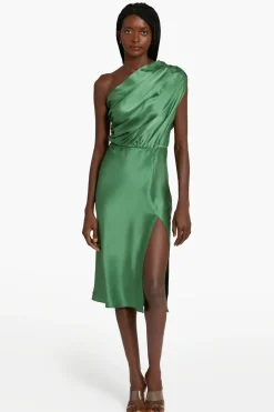 Clearance - Dupree Silk Dress - Ferman Dresses | Midi