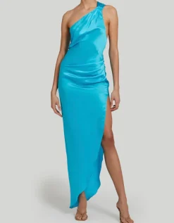 Sale - Jaida Silk Gown - Marina Dresses | Long Dresses