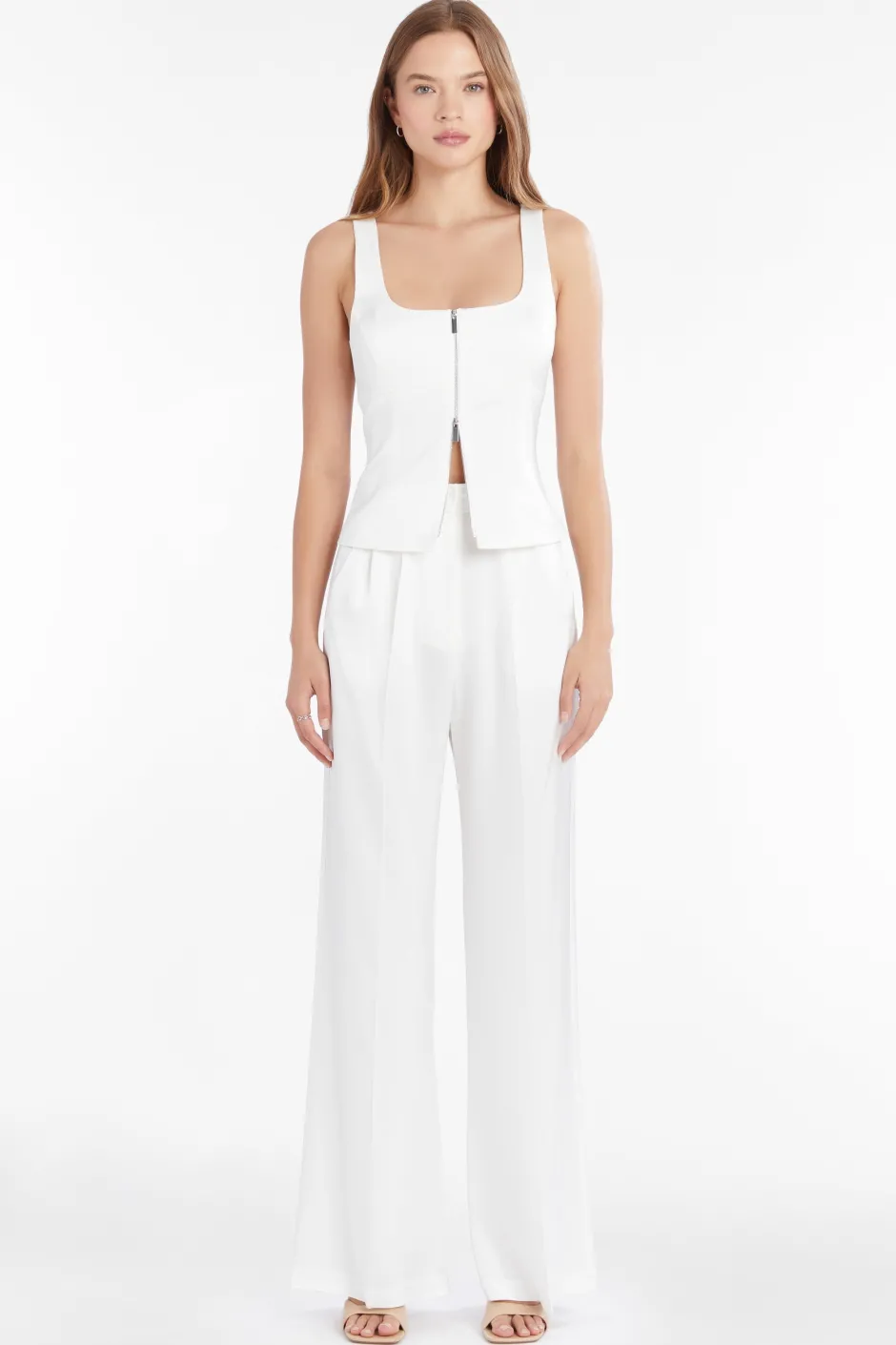 Discount - Jane Pants in Amalfi - Ivory Pants
