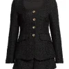 Fashion - Kya Long Sleeve Romper - Black Rompers