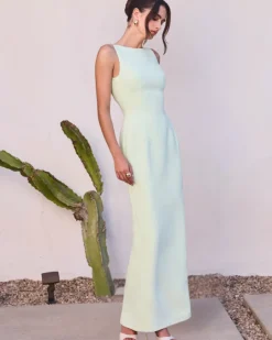 Fashion - Marbella Maxi - Mint Midi | Midi Dresses
