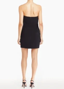 Fashion - Rhodes Dress - Black/Ivory Dresses | Midi