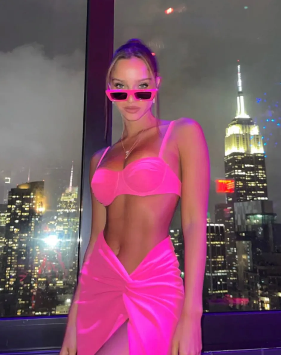 Online - Agam Top - Fuschia Crop Tops