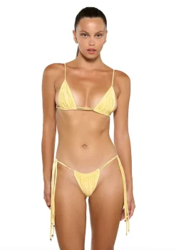 Discount - Kyma Top - Daisy Yellow Bikini