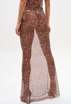 Fashion - Solay Skirt - Leopard Dream Coverups | Animal Print