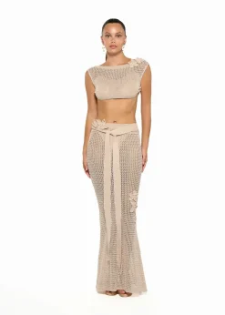 Online - Yoko Skirt - Knitted Sand Coverups