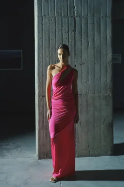 Discount - Lia Dress - Fucsia Dresses