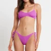 Fashion - Selena Crop Eco - Ultraviolet Bikini