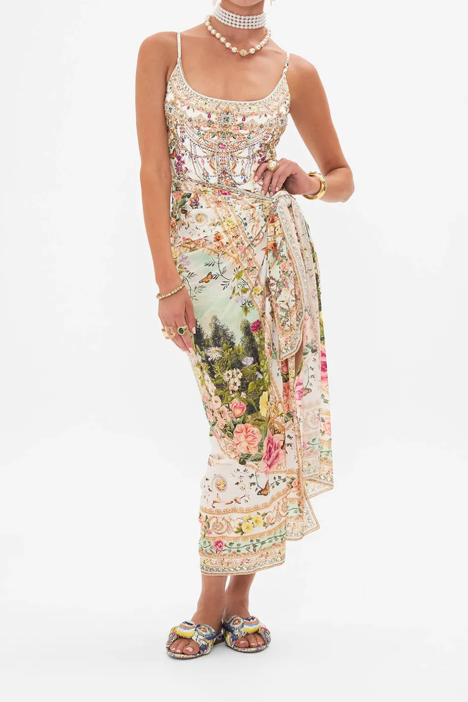 Outlet - Scoop Neck One Piece - Renaissance Romance One Piece