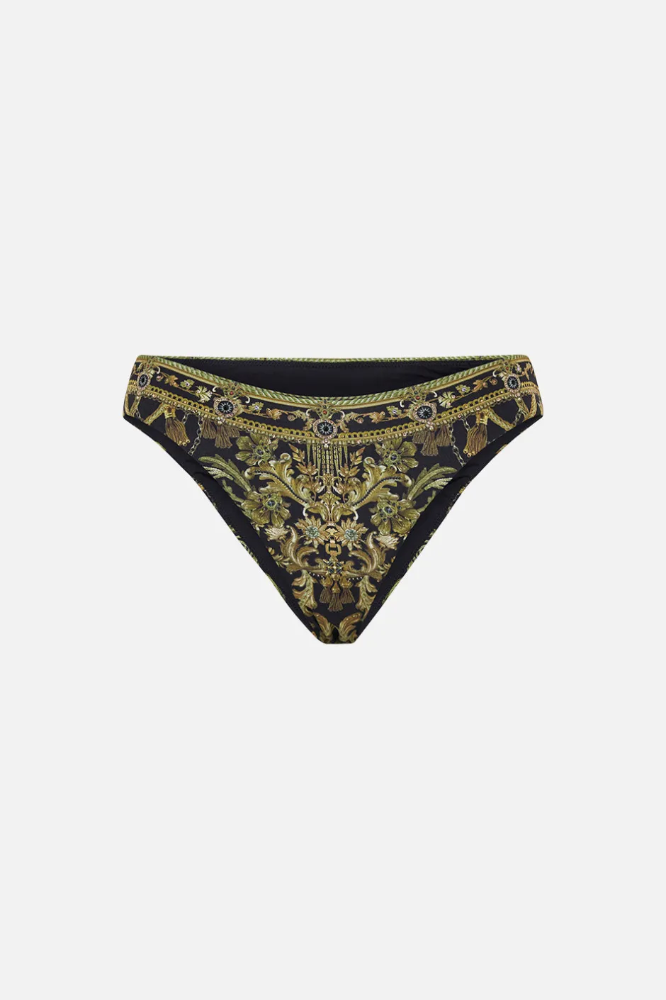 Best - Wide Side High Leg Pant - The Night Is Noir Bikini