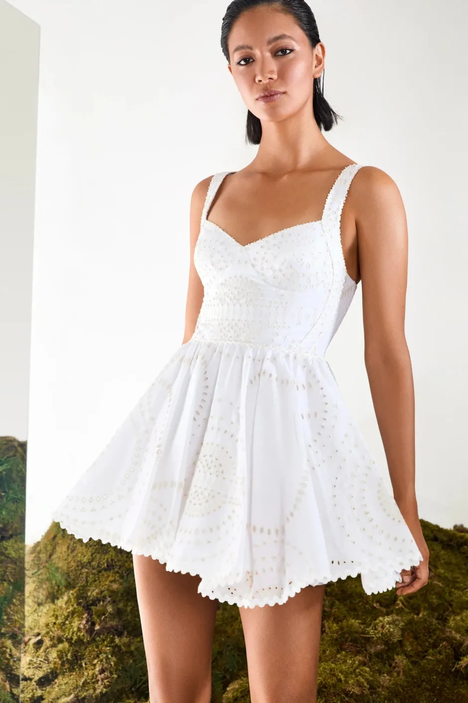 Outlet - Birdie Short Dress - Ivory Mini Dresses | Dresses