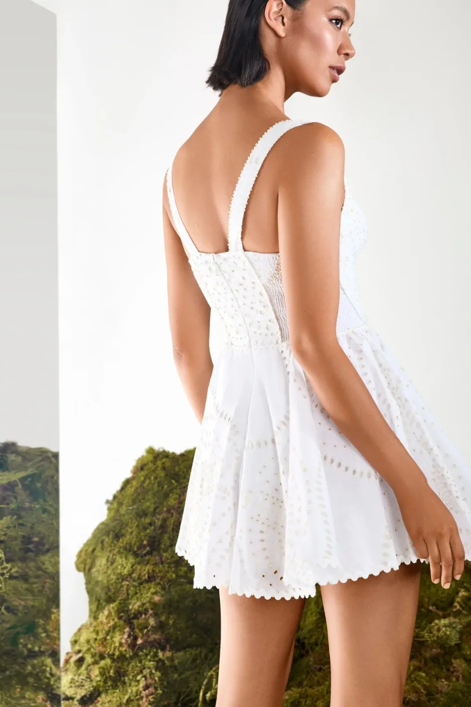 Outlet - Birdie Short Dress - Ivory Mini Dresses | Dresses