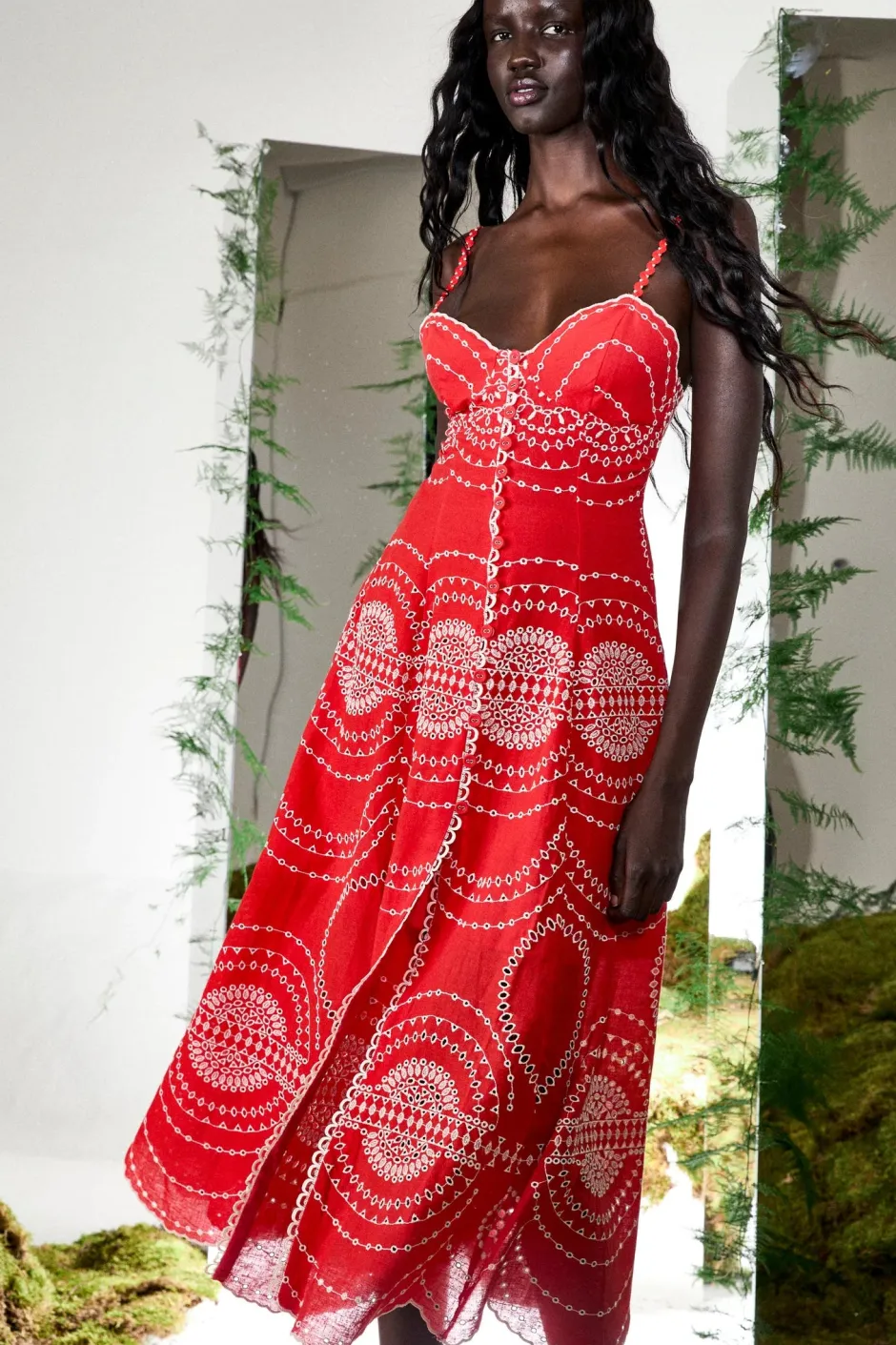 Discount - Catta Long Dress - Red Long Dresses | Dresses