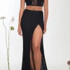 Sale - Eris Long Skirt - Black Long Skirts