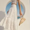 Fashion - Long Skirt Gina - White Long Skirts