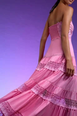 Discount - Monnet Long Dress - Rose Quartz Dresses | Long Dresses