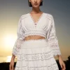 Online - Short Skirt Lea - White Mini Skirts