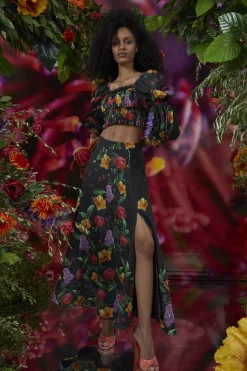 Online - Tana Long Skirt - Black Bonita Long Skirts