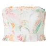 Best - Top Aya - White Fresca Crop Tops