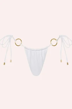Online - Cove String Bottoms - Pearl Bikini