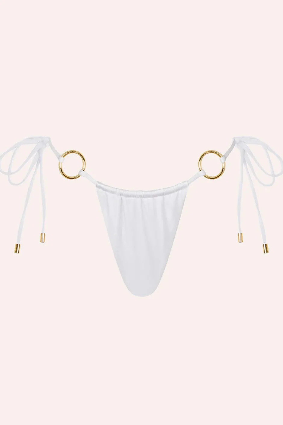 Online - Cove String Bottoms - Pearl Bikini