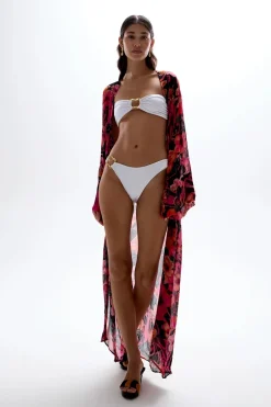 Clearance - Fortune Robe - Hibiscus Pink Coverups