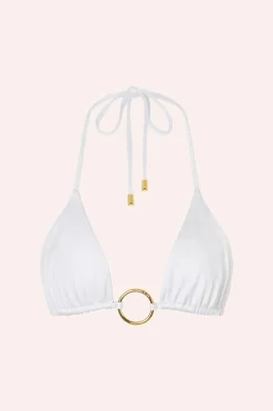 Online - Isle Hoop Halter - Pearl Bikini