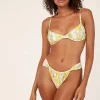 Online - Marina Bikini Bottom - Golden Print Bikini
