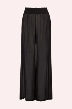 Discount - Mission Shirred Pants - Black Coverups | Pants