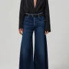 Clearance - Amari Ultra Jean - Regatta Flare | Crop