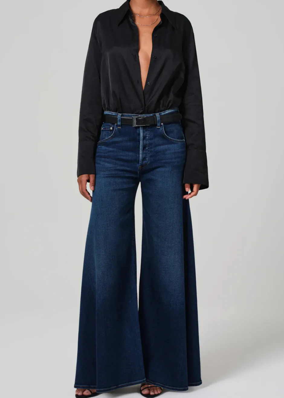 Clearance - Amari Ultra Jean - Regatta Flare | Crop