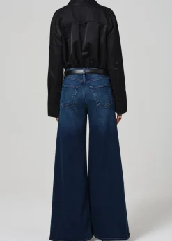 Clearance - Amari Ultra Jean - Regatta Flare | Crop