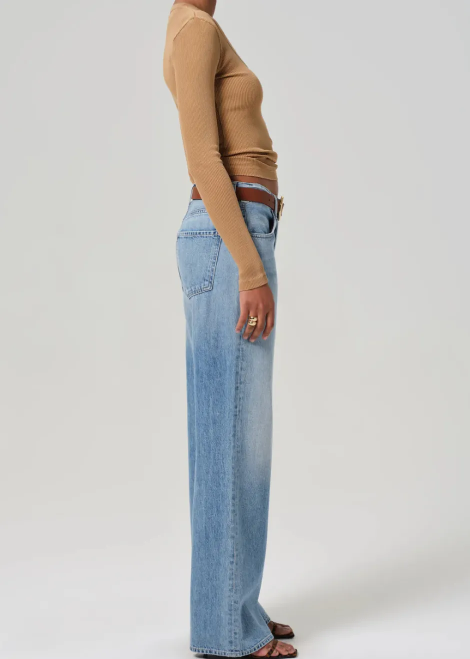 Fashion - Annina High Rise Wide Leg 33" - Meuse High-Rise | Denim