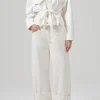 Clearance - Ayla Baggy - Pashmina Flare | Crop