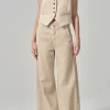 Hot - Beverly Trouser - Taos Sand Flare | Denim