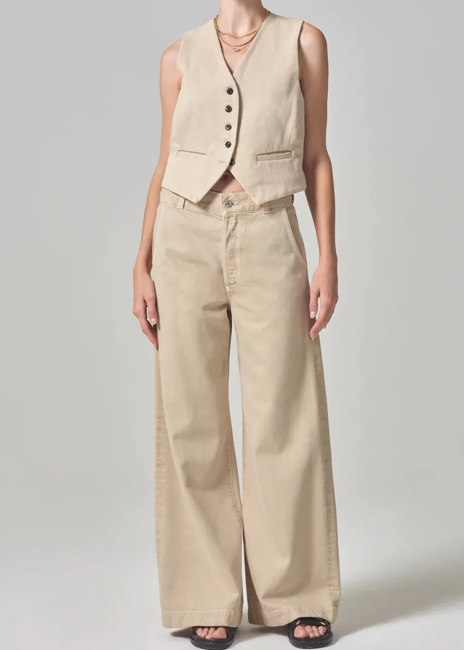 Hot - Beverly Trouser - Taos Sand Flare | Denim