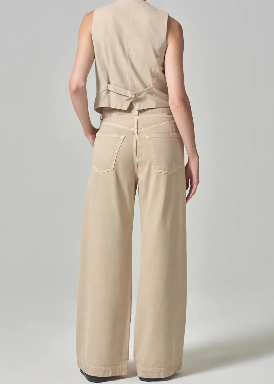Hot - Beverly Trouser - Taos Sand Flare | Denim