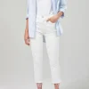 Online - Charlotte Crop High Rise Straight - Aspen Denim | All Denim