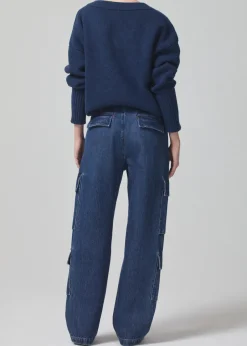 Outlet - Delena Cargo - Alma High-Rise | Denim