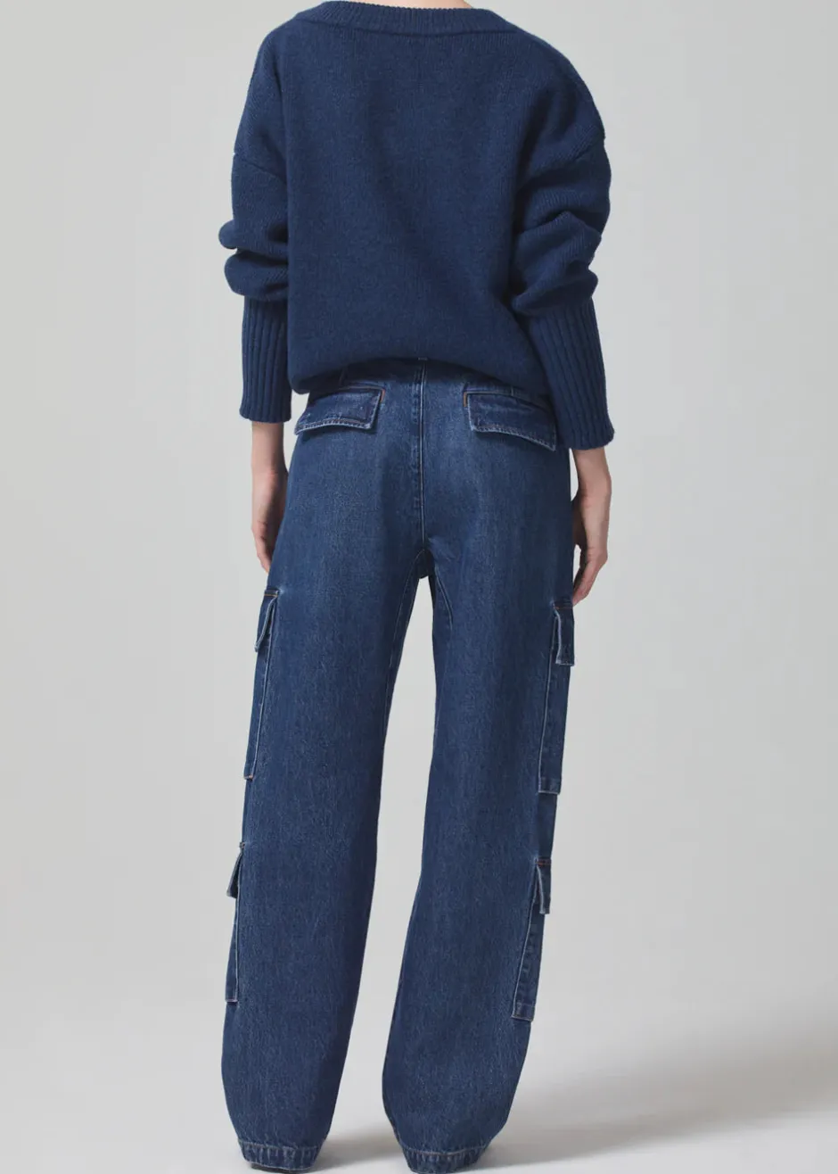 Outlet - Delena Cargo - Alma High-Rise | Denim