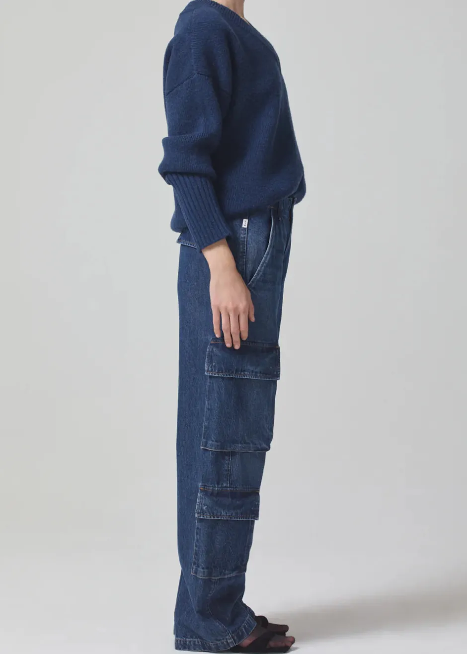 Outlet - Delena Cargo - Alma High-Rise | Denim