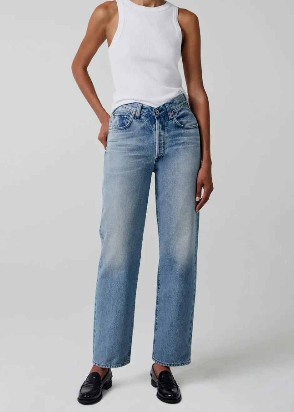 New - Elle Long V Front Jean - Peninsula Denim | All Denim