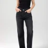 Sale - Elle Long V Front Jean - Nightfall Denim | All Denim
