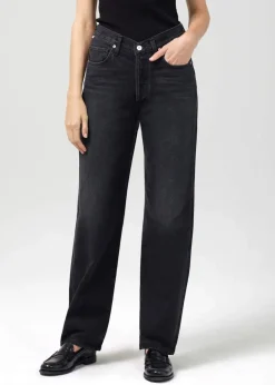 Sale - Elle Long V Front Jean - Nightfall Denim | All Denim