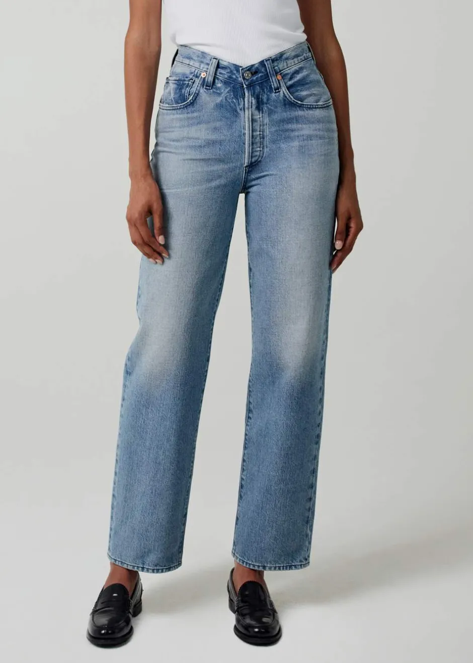 New - Elle Long V Front Jean - Peninsula Denim | All Denim