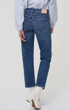 Fashion - Emerson Slim Boyfriend - Distressed Tempo Denim | All Denim
