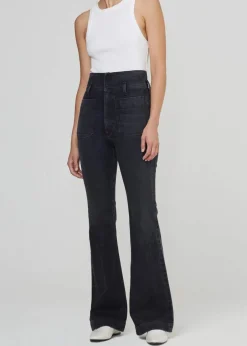 Sale - Gabriella Flare Jean - Night Shadow Denim | All Denim