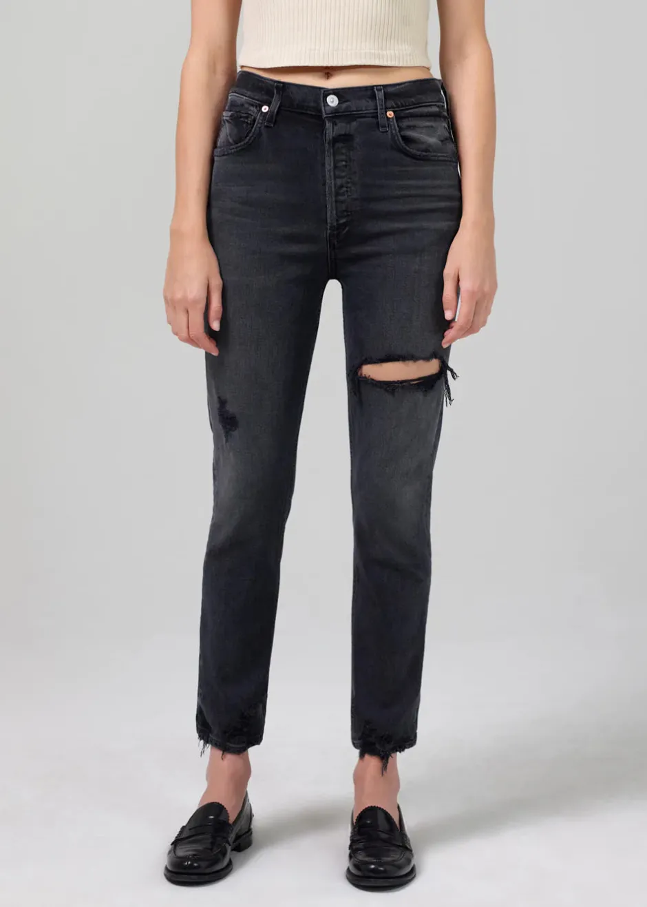 Best - Jolene High Rise Vintage Slim - Hush Hush Denim | All Denim