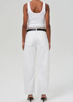 Clearance - Miro Relaxed Jean - Soft White High-Rise | Denim