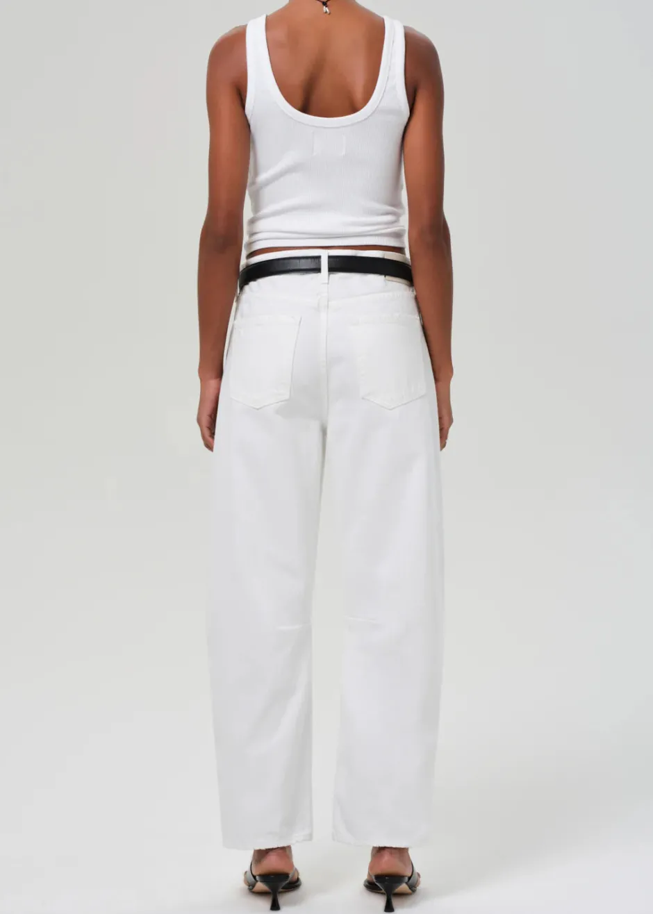 Clearance - Miro Relaxed Jean - Soft White High-Rise | Denim
